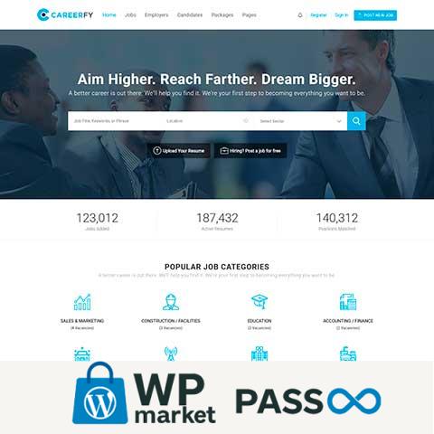 Careerfy – Job Board WordPress Theme