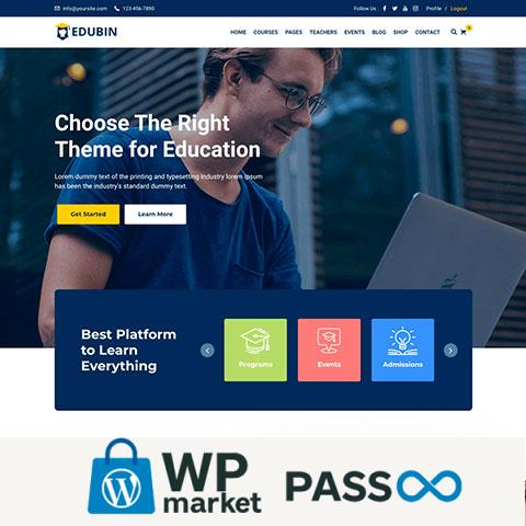 Edubin – Education WordPress Theme